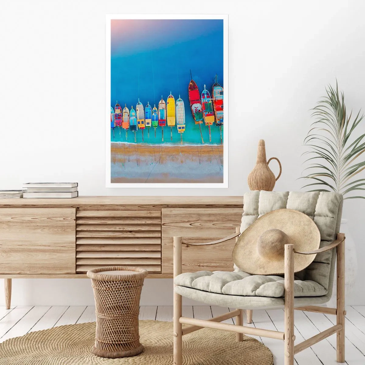 Plakat - Z lotu ptaka - 61x91 cm