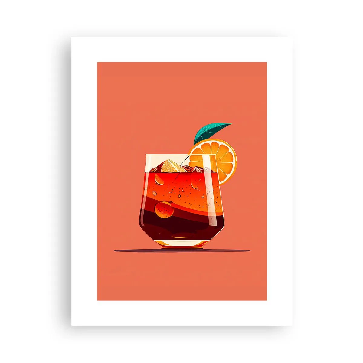 Plakat - Letnie orzeźwienie - 30x40 cm