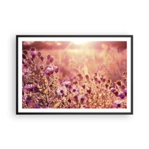 Plakat w czarnej ramie - Przed odejściem lata - 91x61 cm