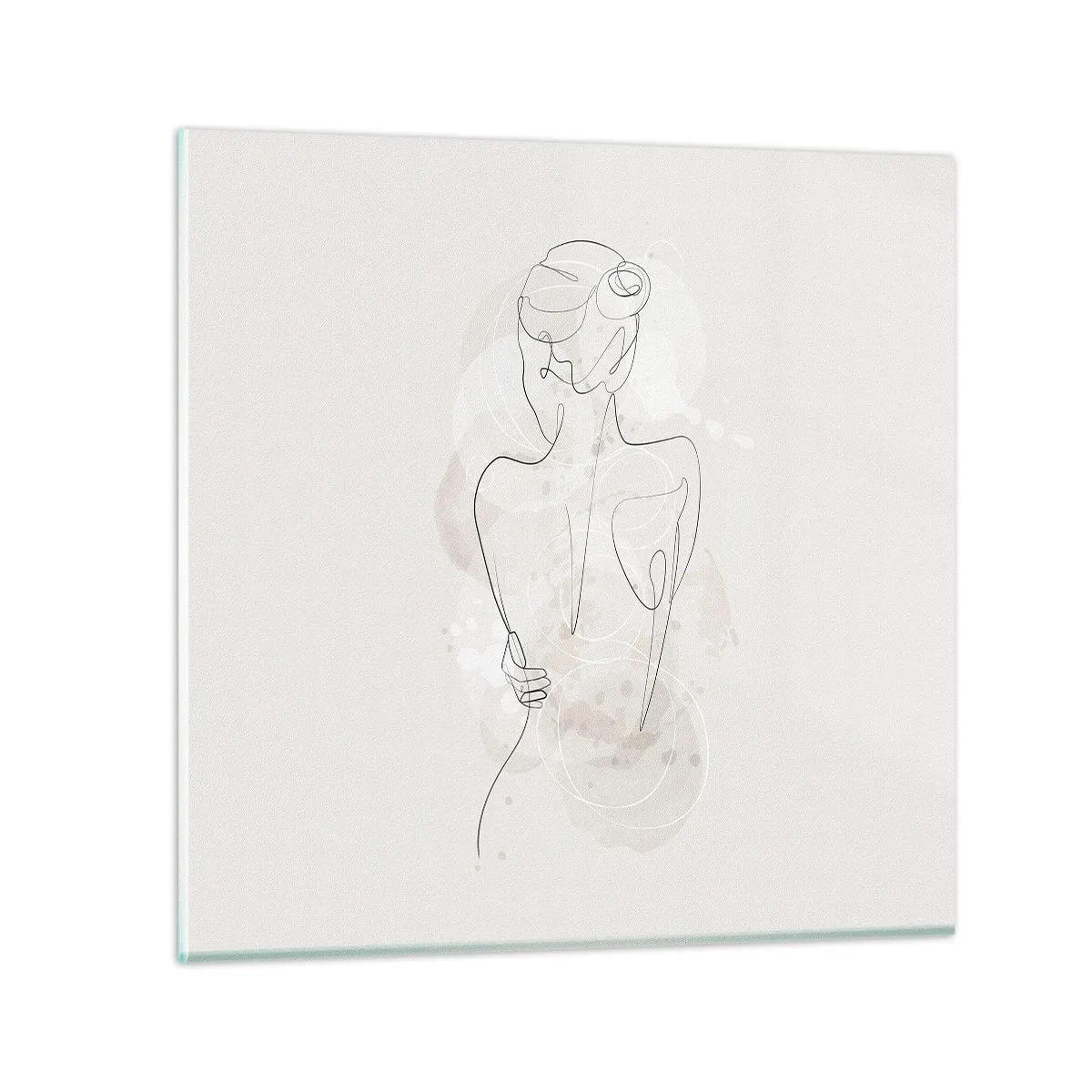 Obraz na szkle - Jak czuły instrument - 60x60 cm