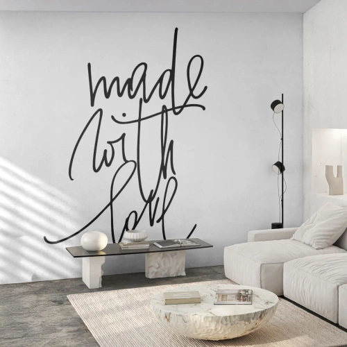 Fototapeta Premium Sand - Najlepsza marka - Typografia, Afirmacja, Maksyma - 450x315 cm