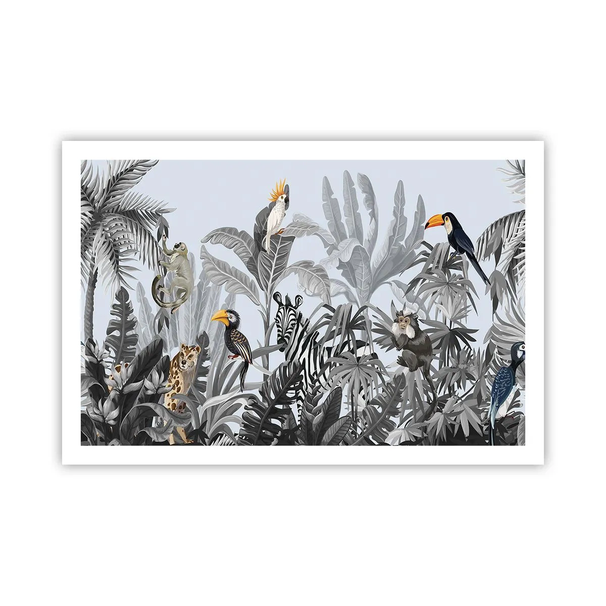 Plakat - Afrykańska bajka - 91x61 cm