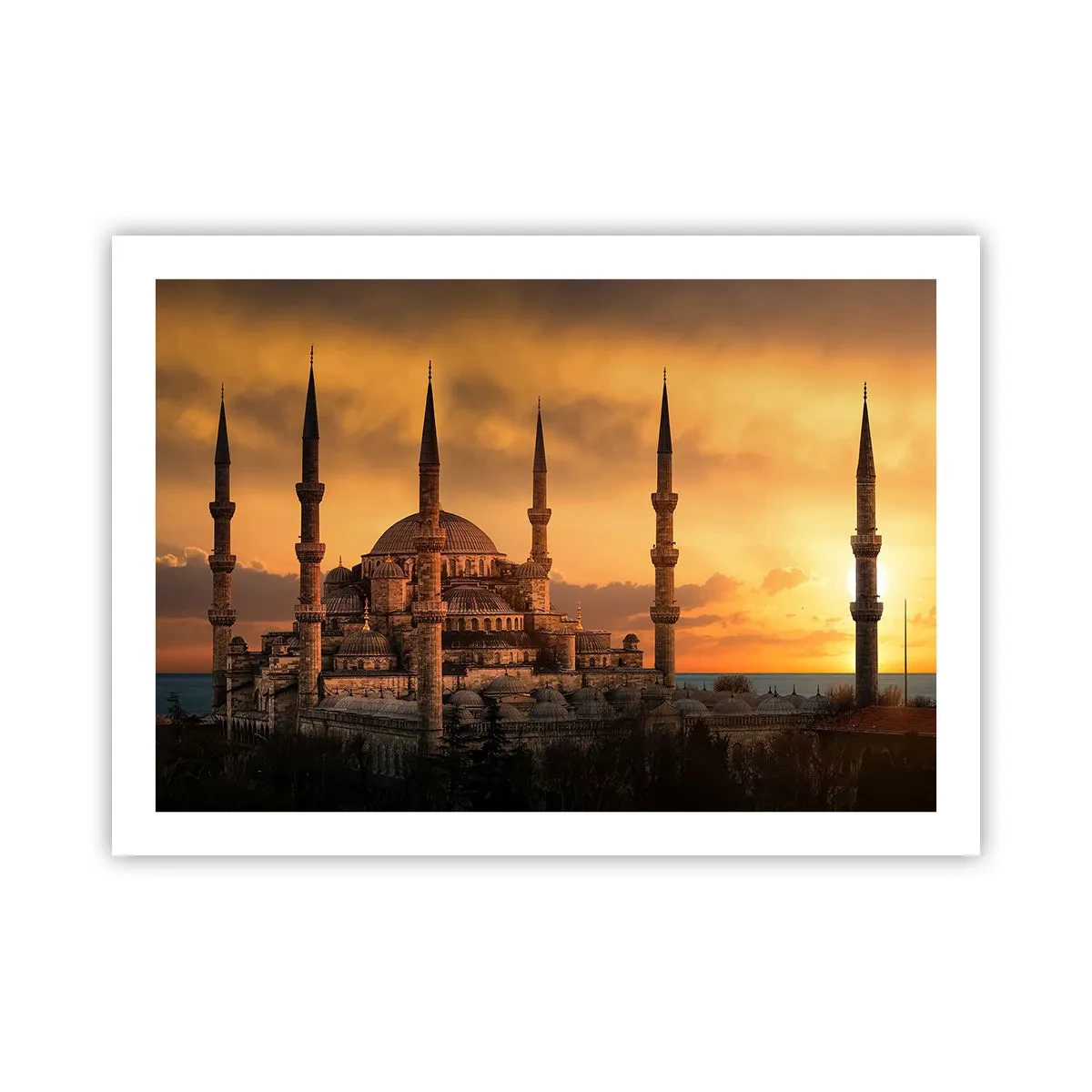 Plakat - Bóg jest wielki - 70x50 cm