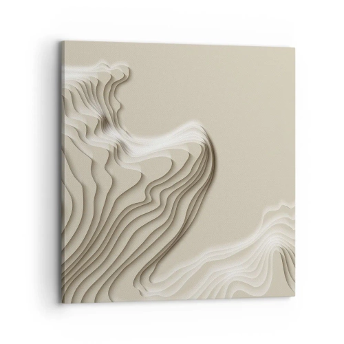 Obraz na płótnie - Topografia sztuki - 70x70 cm