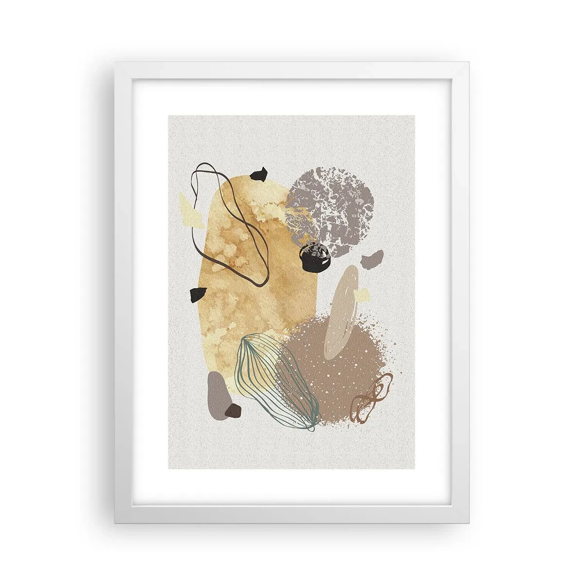Plakat w białej ramie - Plumkologia stosowana - 30x40 cm