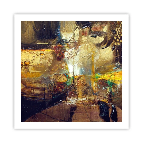 Plakat - Zimno, cieplej, gorąco - 60x60 cm