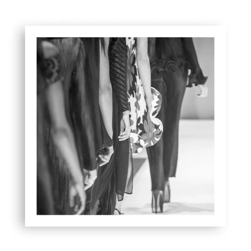 Plakat - Stylowa parada - 60x60 cm