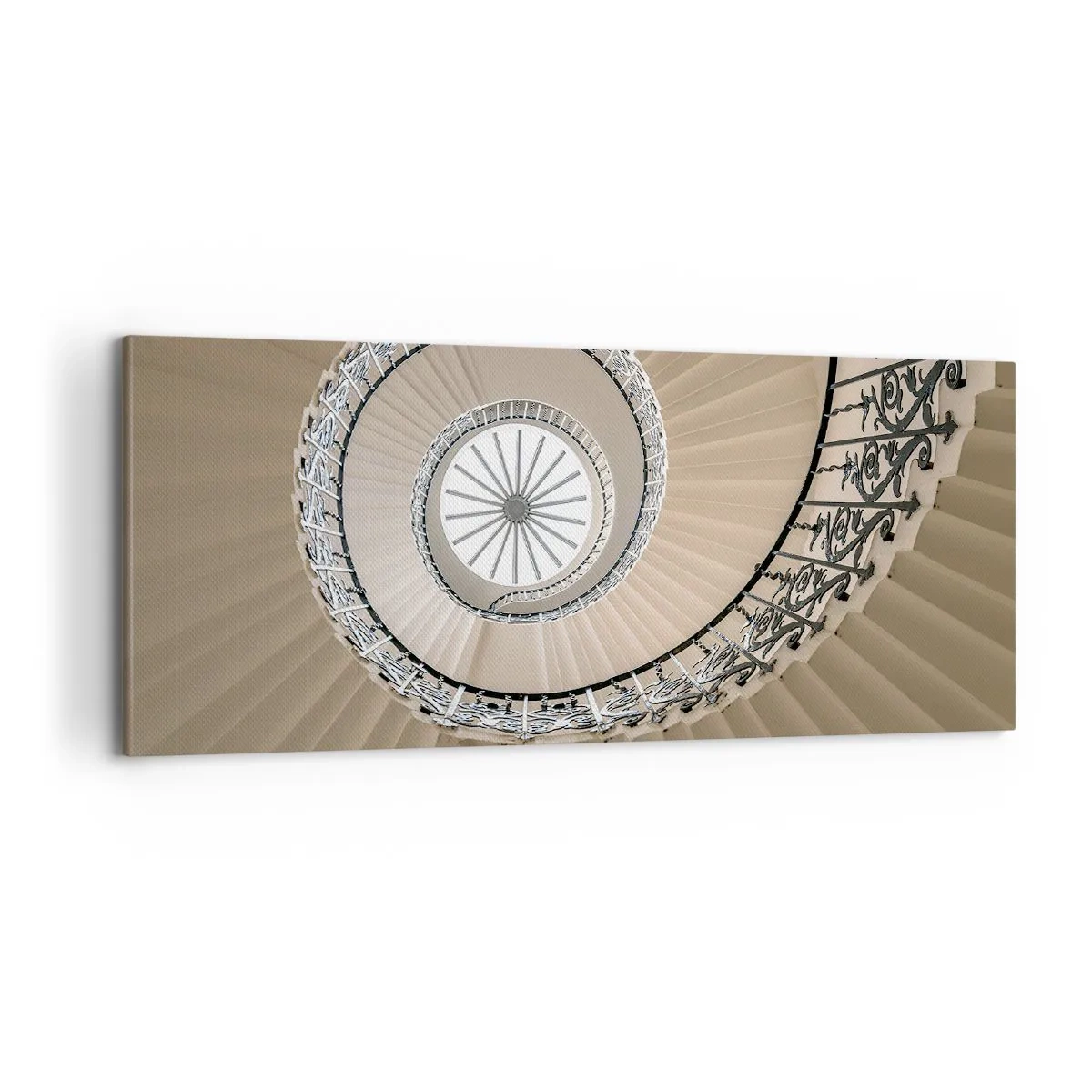 Obraz na płótnie - W środku muszli - 100x40 cm