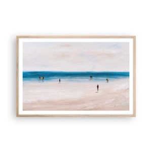 Plakat w ramie jasny dąb - Naturalna potrzeba - 91x61 cm