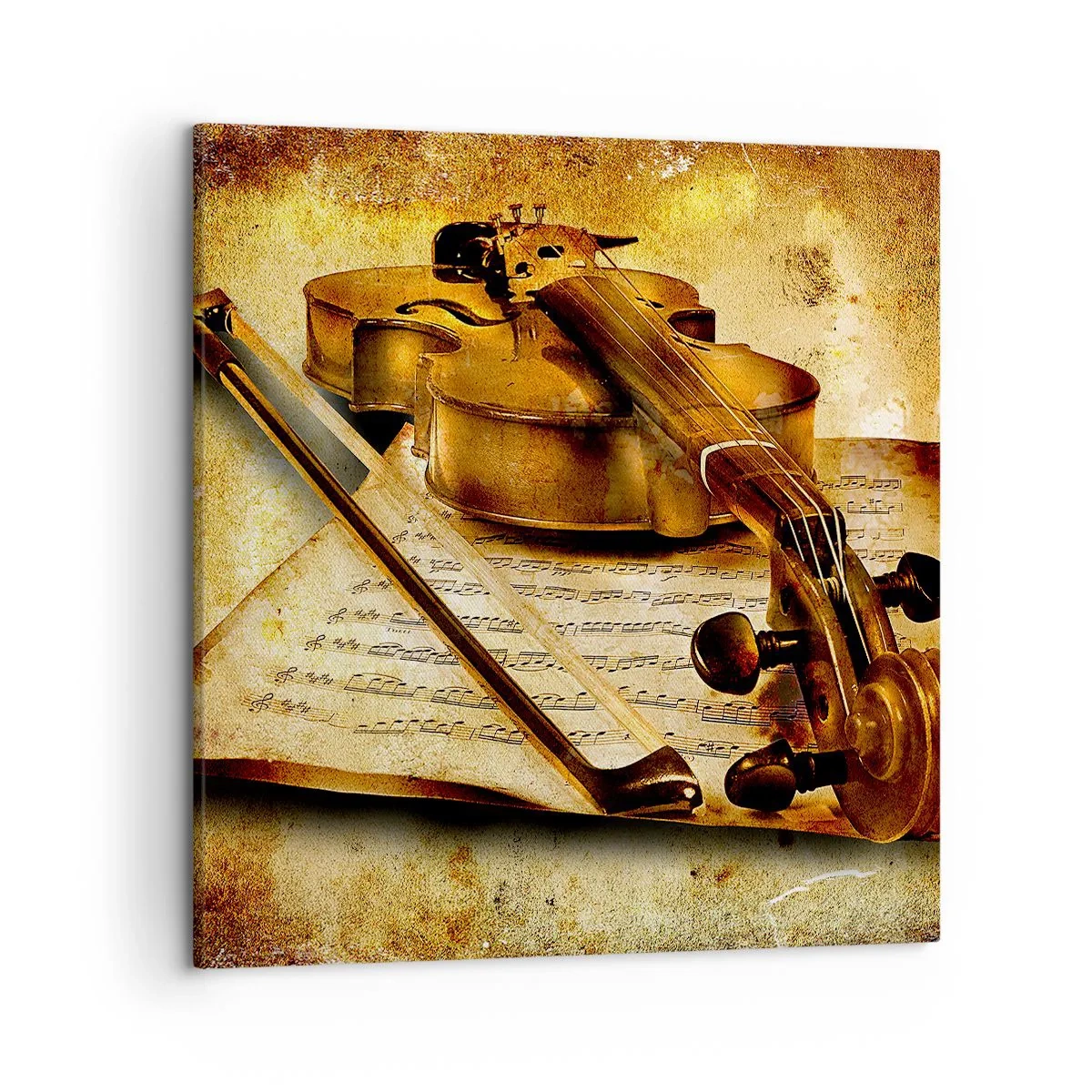 Obraz na płótnie - Wirtuoz potrzebny od zaraz - 50x50 cm