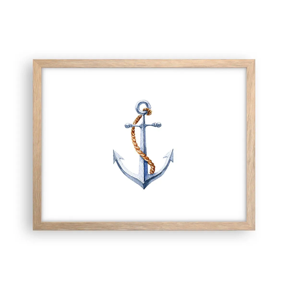 Plakat w ramie jasny dąb - Ahoj przygodo! - 40x30 cm