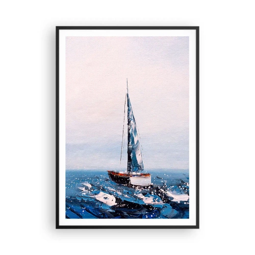 Plakat w czarnej ramie - Braterstwo wiatru - 70x100 cm