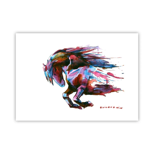 Plakat - W uniesieniu - 70x50 cm