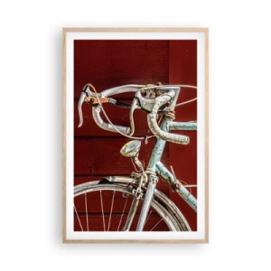 Plakat w ramie jasny dąb - Stworzony do zwycięstw - 61x91 cm