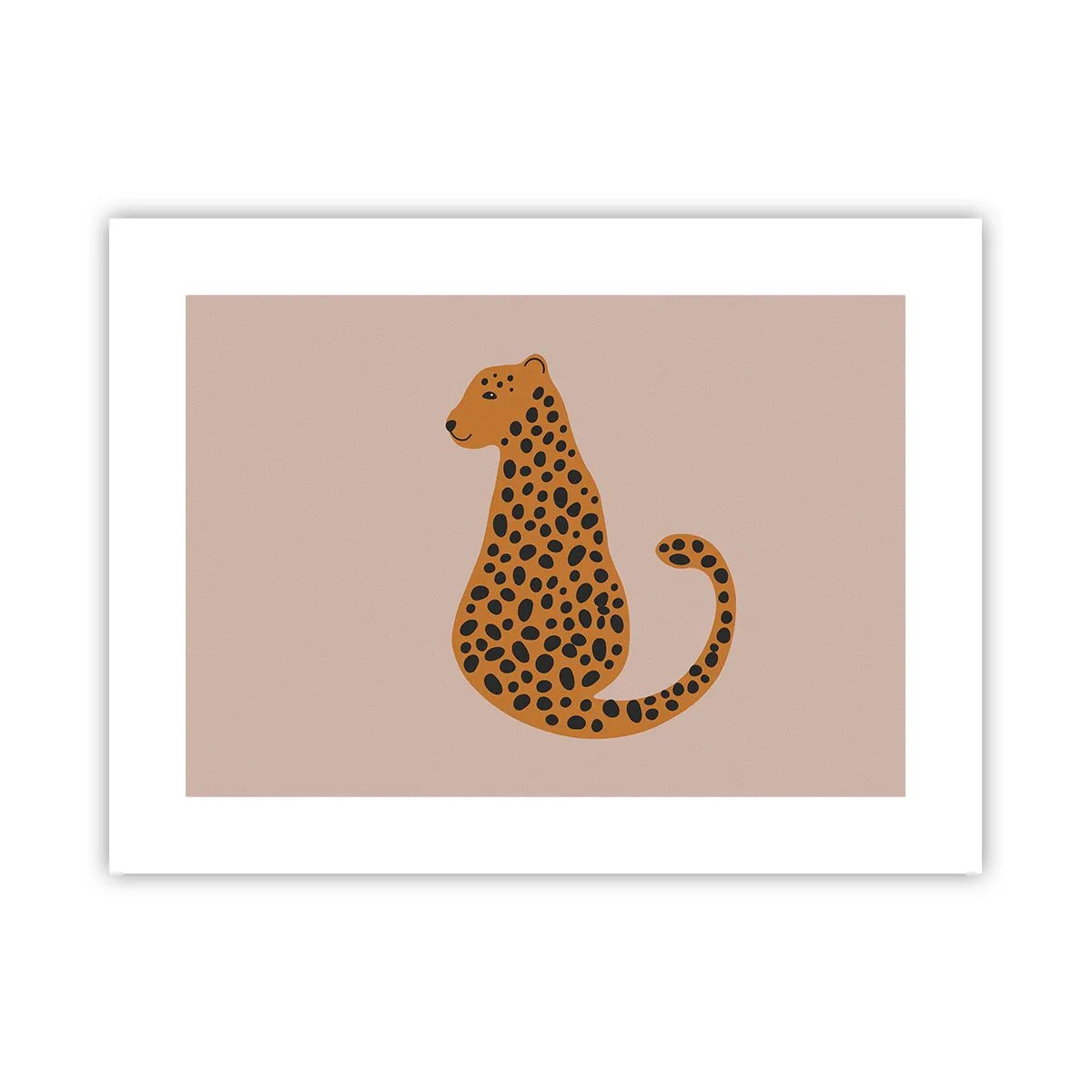 Plakat - Panterka to modny wzór - 40x30 cm