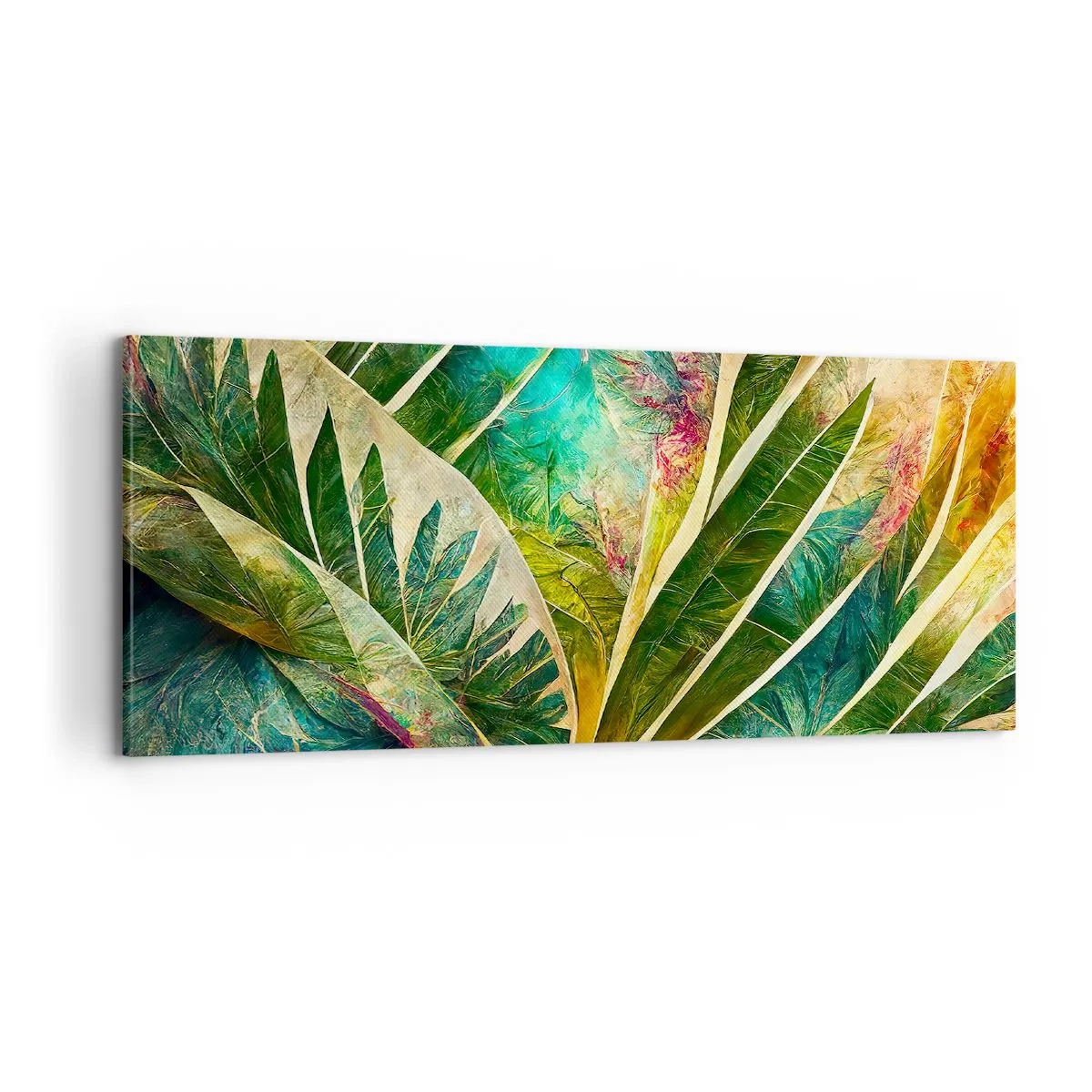 Obraz na płótnie - Barwy tropików - 100x40 cm