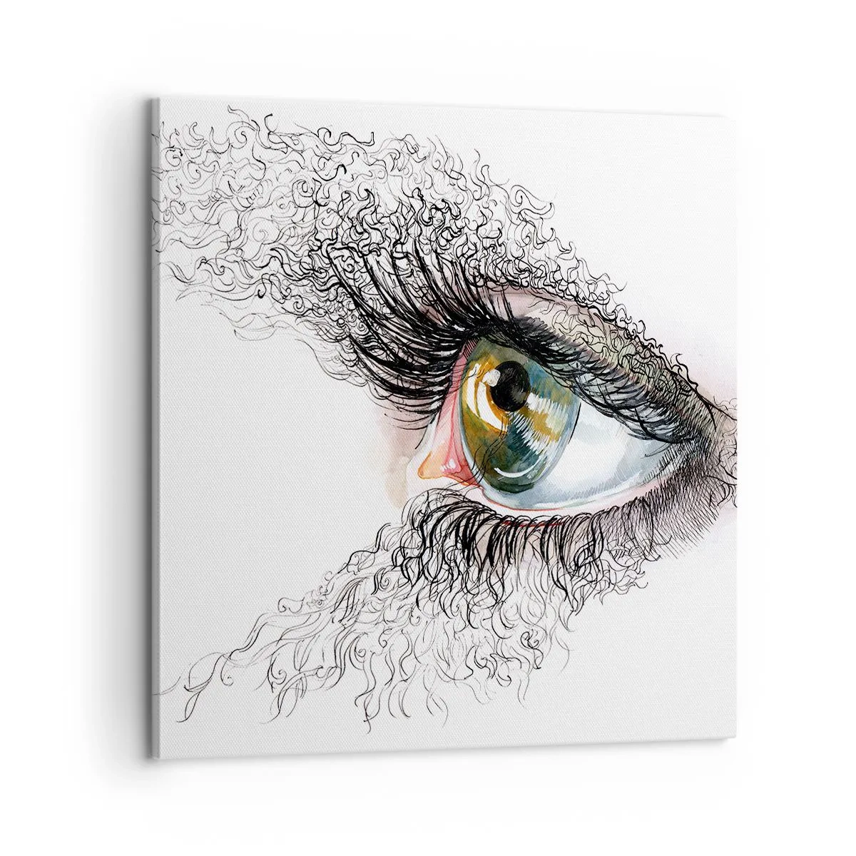 Obraz na płótnie - Zajrzyj wprost do duszy - 60x60 cm