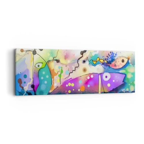 Obraz na płótnie - Brak słów! - 90x30 cm