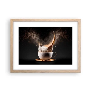 Plakat w ramie jasny dąb - Eksplozja smaku - 40x30 cm