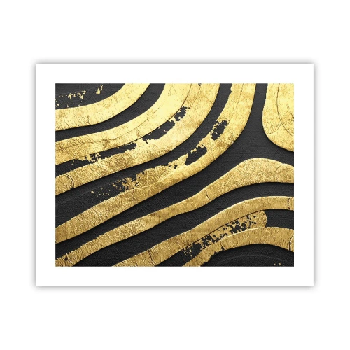 Plakat - Wszystko płynie - 50x40 cm