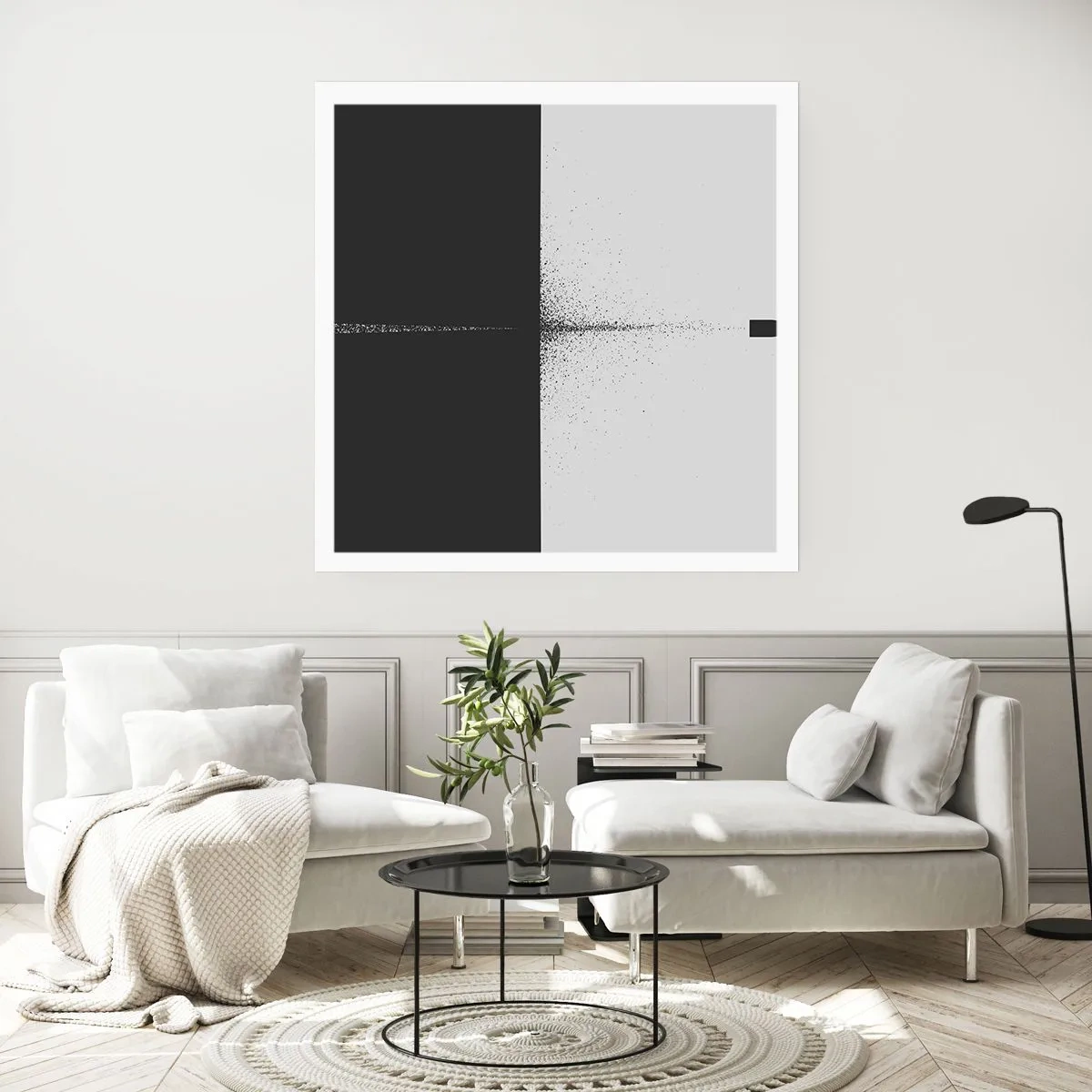 Plakat - Prosto do celu - 30x30 cm