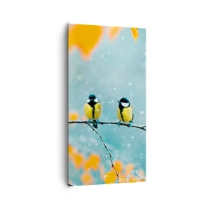 Obraz na płótnie - Ptasie plotki - 65x120 cm
