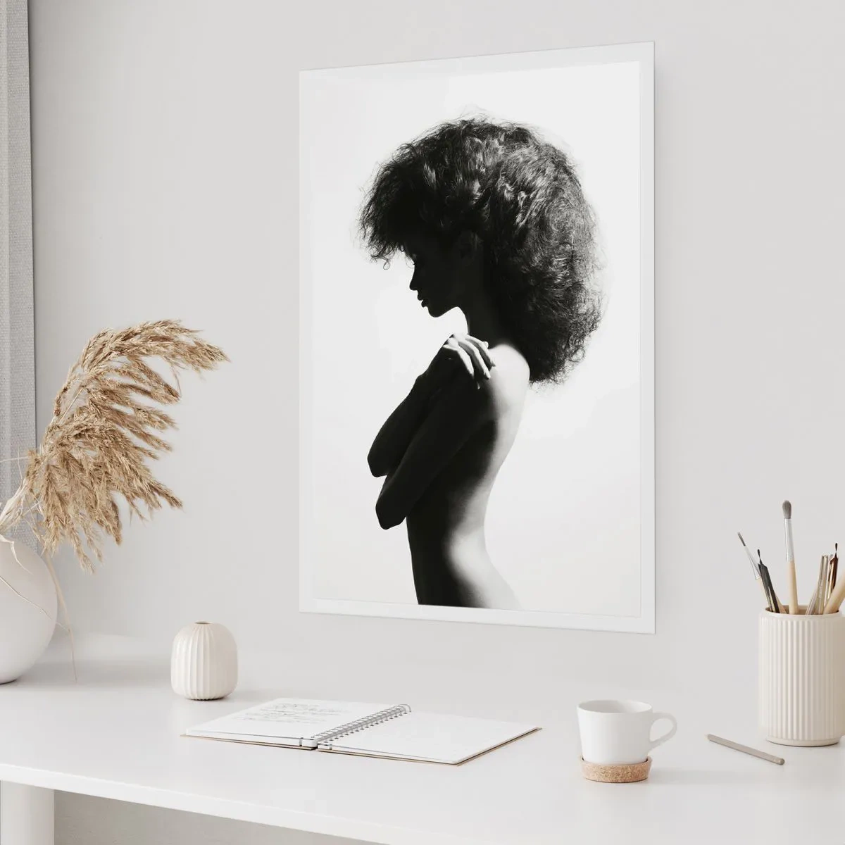 Plakat - Jak kwiat na smukłej łodydze - 40x50 cm