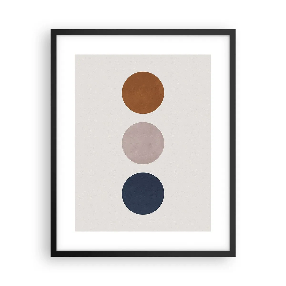 Plakat w czarnej ramie - Symbol doskonałości - 40x50 cm