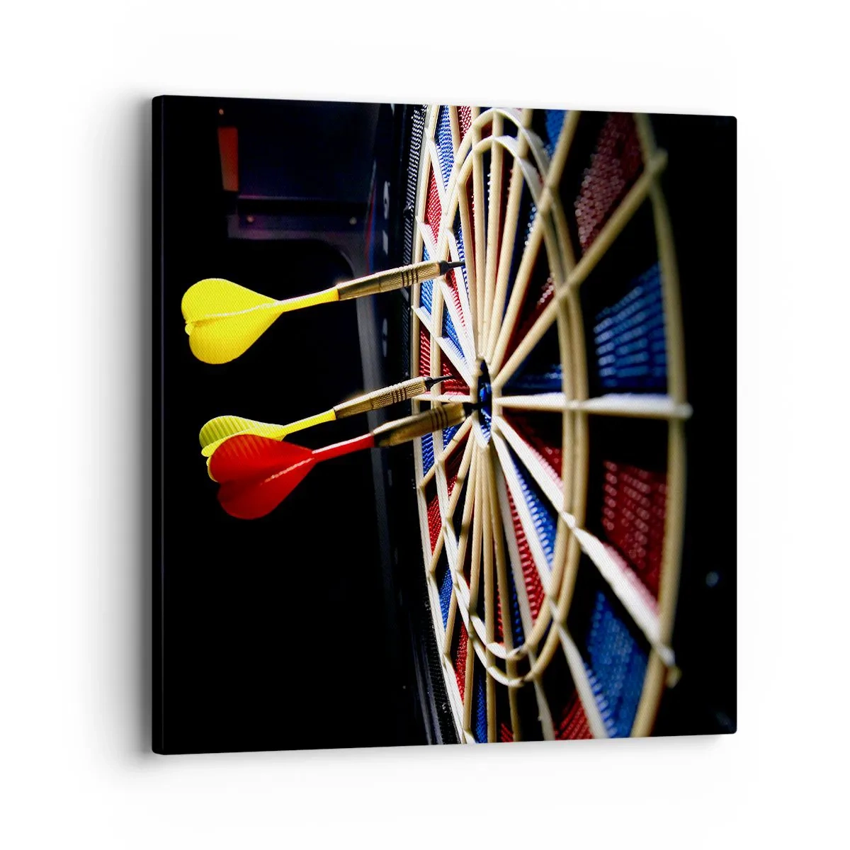 Obraz na płótnie - W samo sedno - 40x40 cm