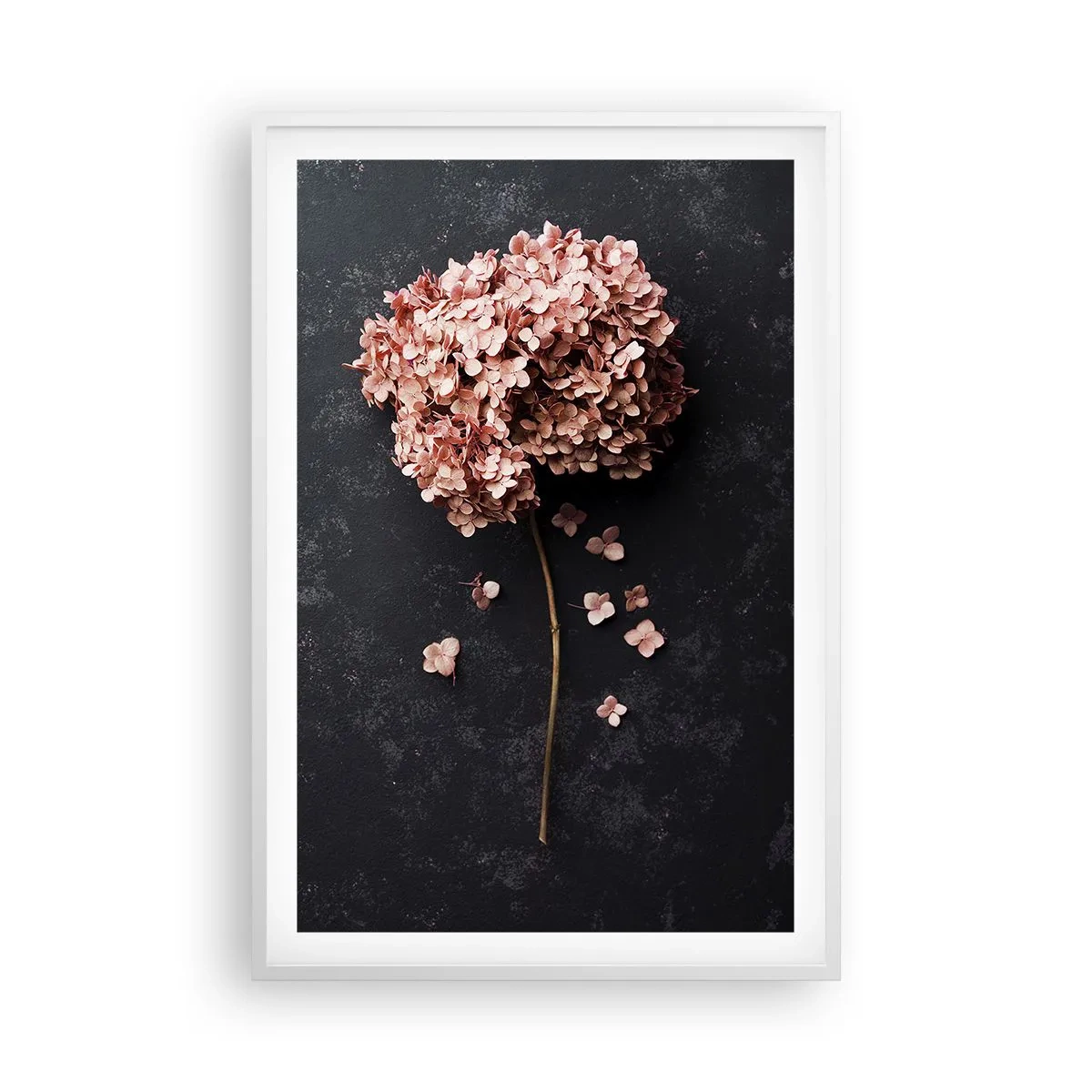 Plakat w białej ramie - Prawdziwie romantyczny znak - 61x91 cm