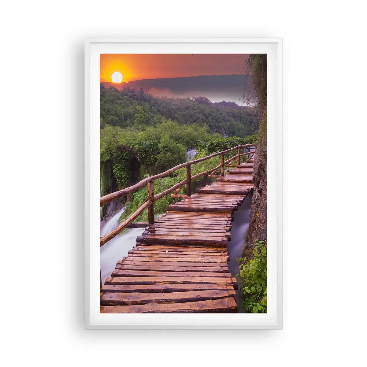 Plakat w białej ramie - Piękno nie do uwierzenia - 61x91 cm