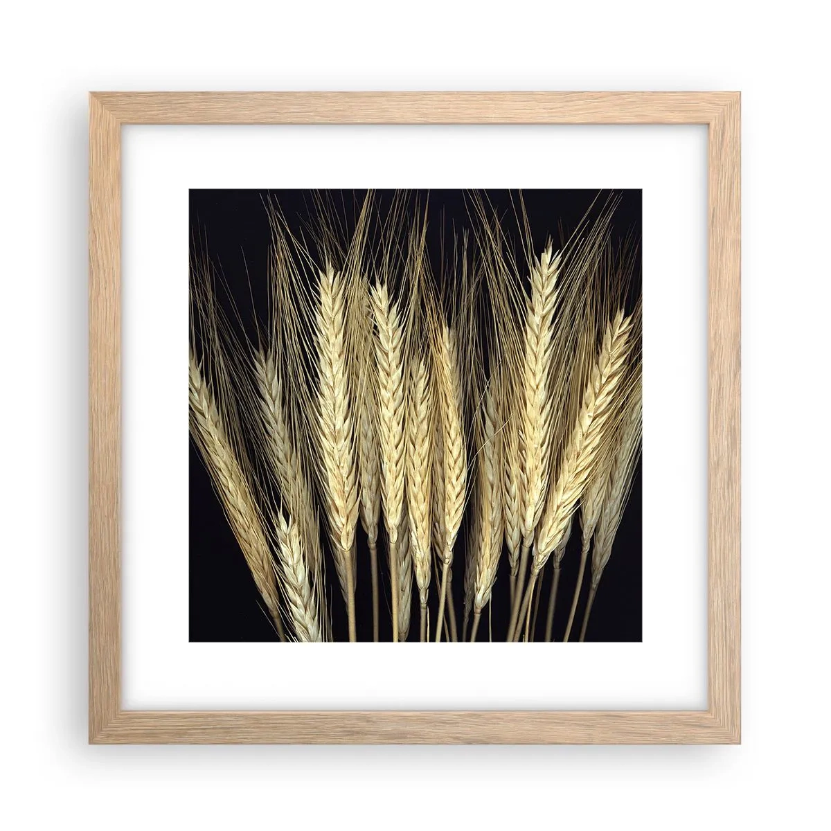 Plakat w ramie jasny dąb - Rustykalna magia - 30x30 cm