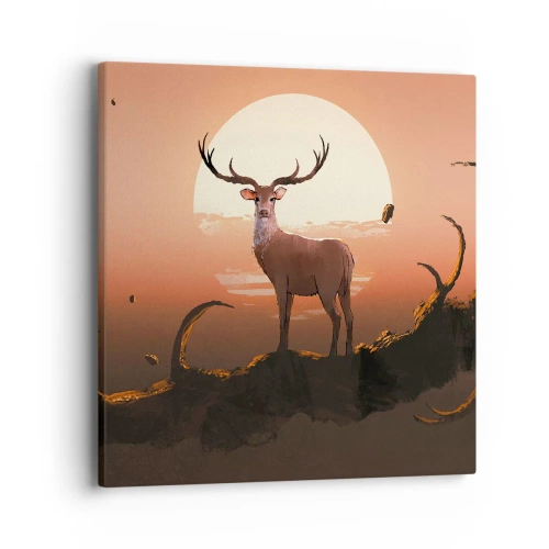 Obraz na płótnie - Ta noc do innych jest niepodobna - 40x40 cm