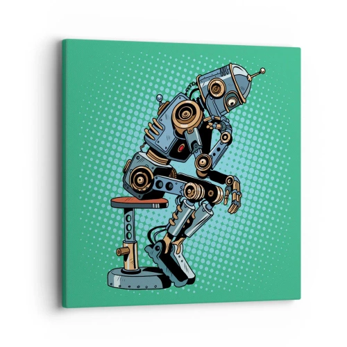 Obraz na płótnie - Nad istotą bytu - 40x40 cm