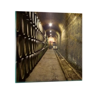 Obraz na szkle - Dobrze jest poleżeć sobie - 60x60 cm