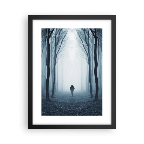 Plakat w czarnej ramie - I wszystko proste i jasne - 30x40 cm