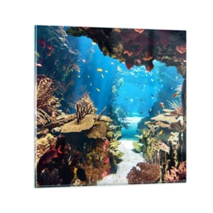 Obraz na szkle - Nawet ci się nie śniło - 30x30 cm