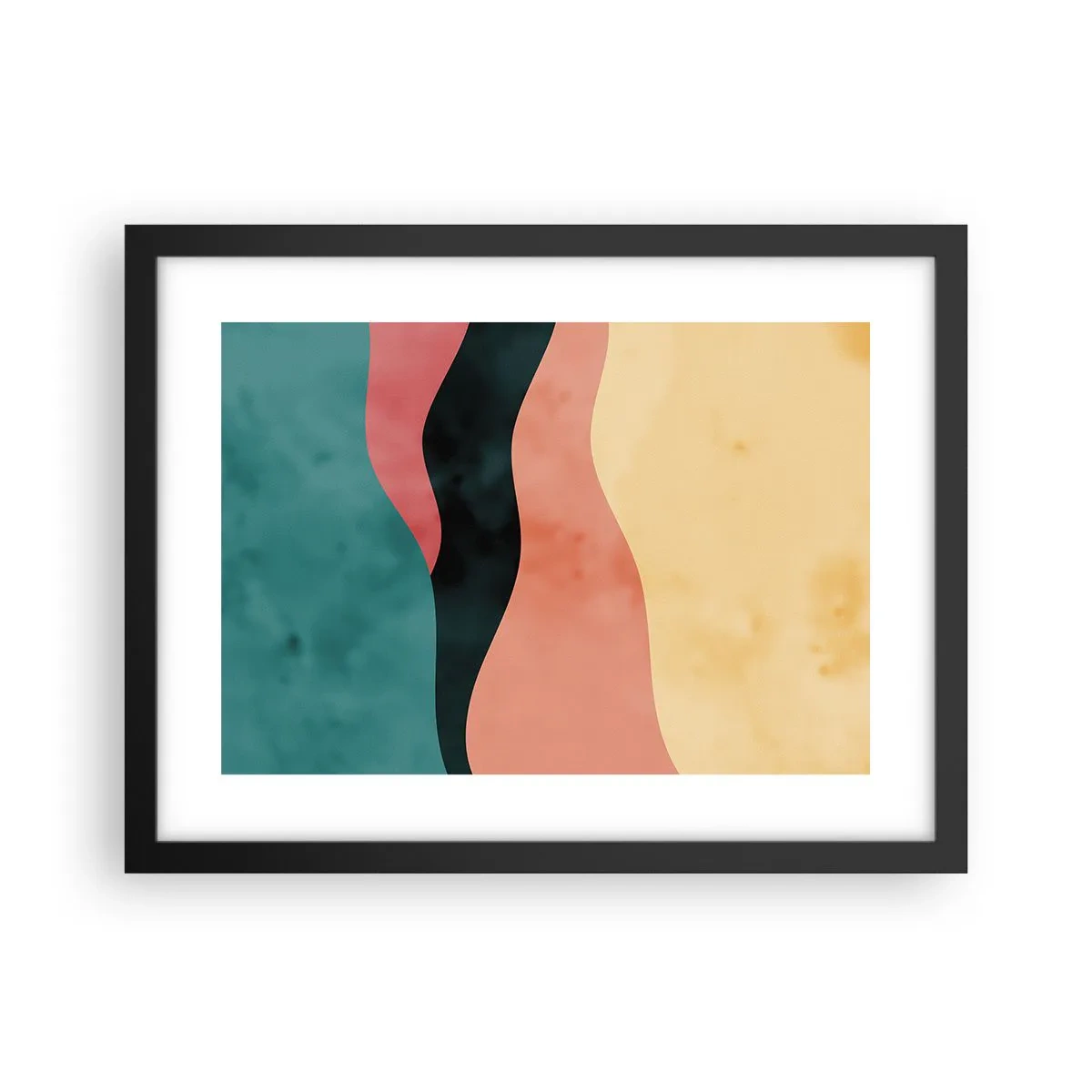 Plakat w czarnej ramie - Zgodna niezgodność - 40x30 cm