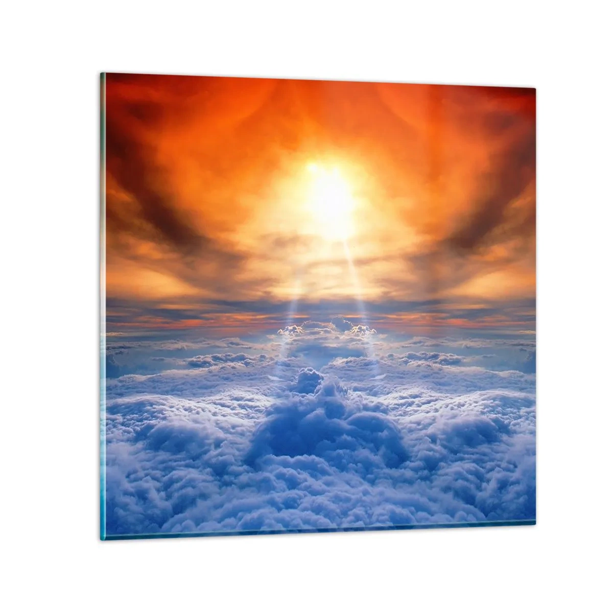 Obraz na szkle - Pejzaż mistyczny - 60x60 cm