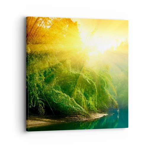 Obraz na płótnie - Utonąć w słońcu i w cieniu - 30x30 cm