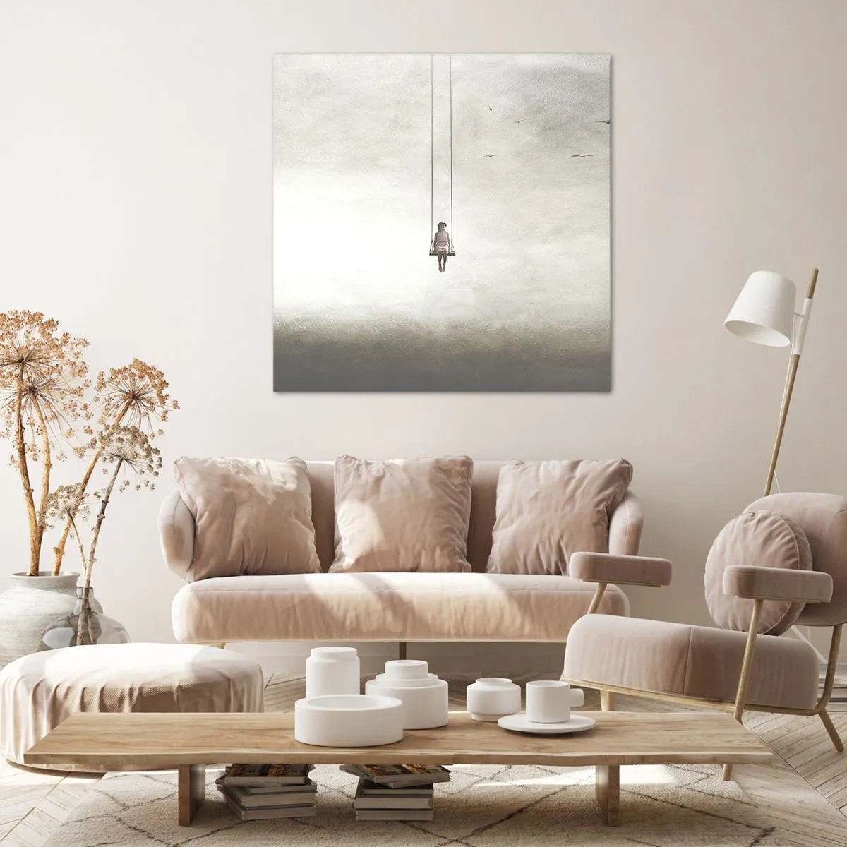 Obraz na płótnie - Dziecko w nas - 70x70 cm