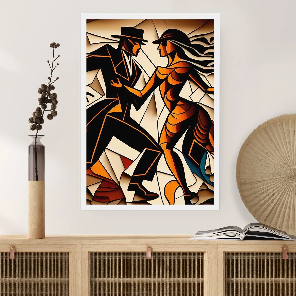 Plakat - Taniec pasji i namiętności - 70x100 cm