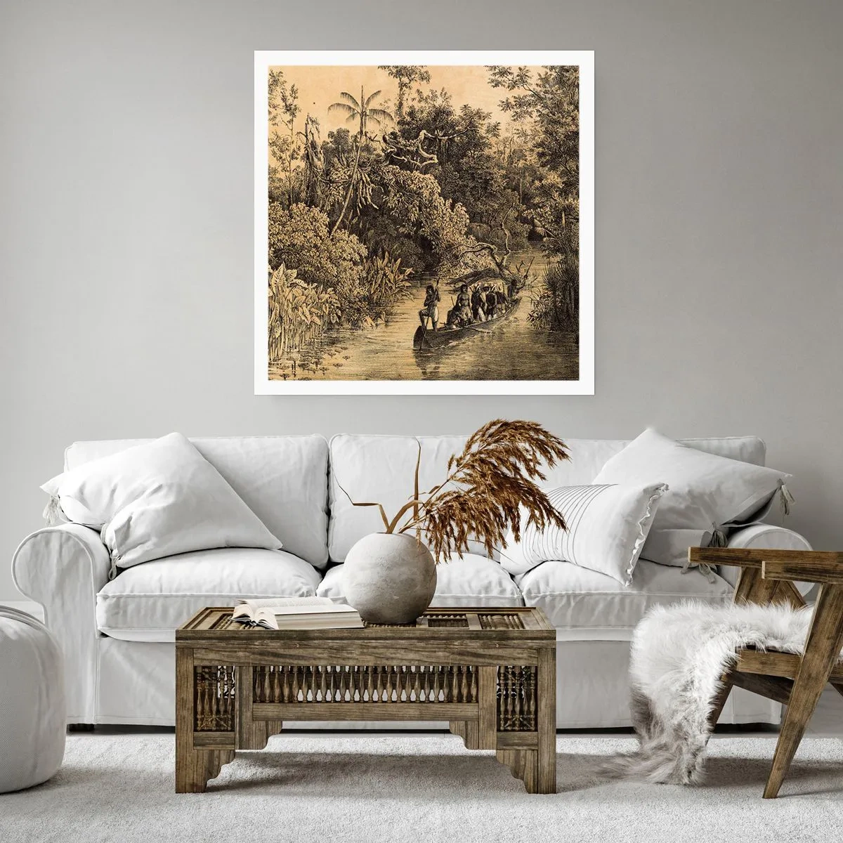 Plakat - Wyprawa do źródła - 60x60 cm