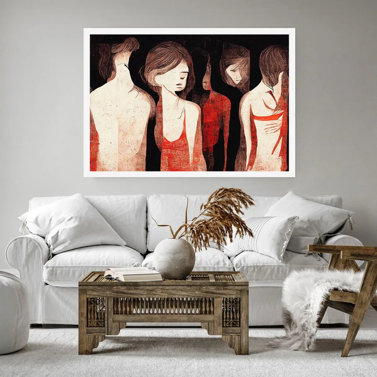 Plakat - Madonny z ciemności - 70x50 cm