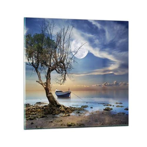 Obraz na szkle - To koniec czy początek? - 70x70 cm