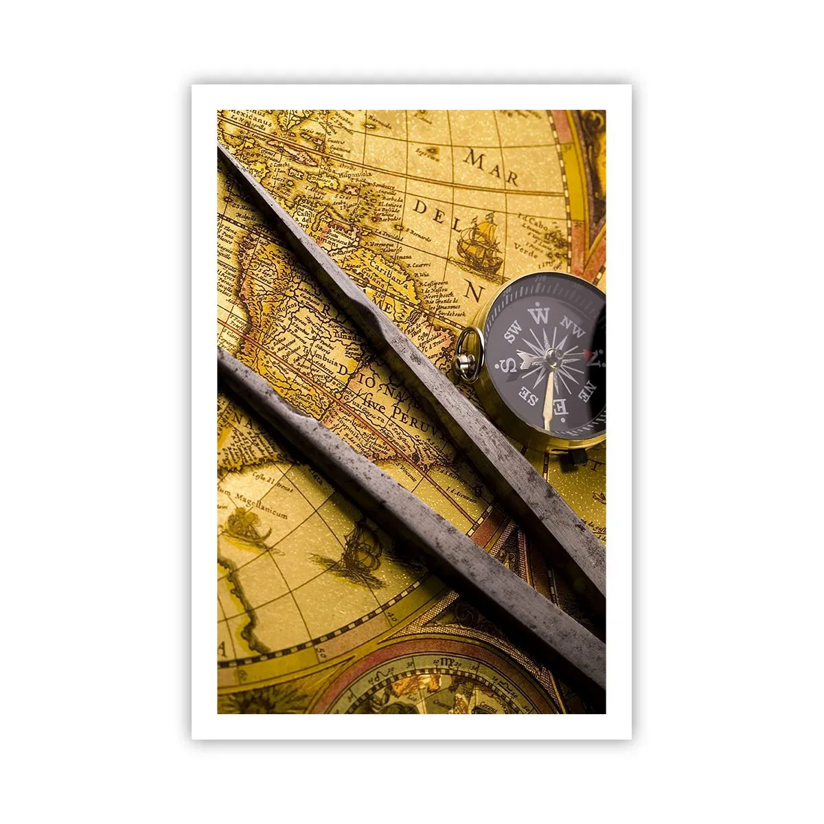 Plakat - Gdze te skarby? - 61x91 cm