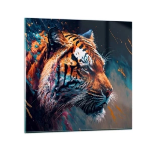 Obraz na szkle - Dzikie piękno - 60x60 cm