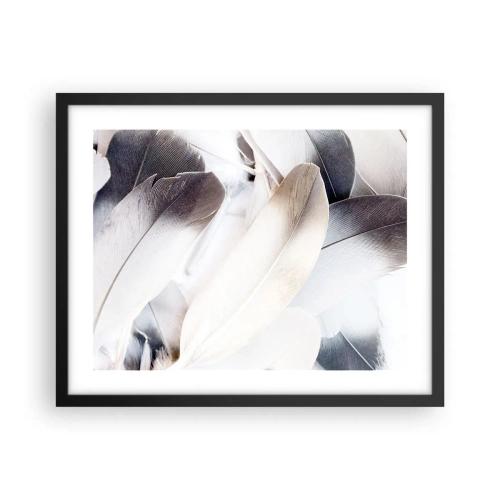 Plakat w czarnej ramie - Niemal anielskie - 50x40 cm