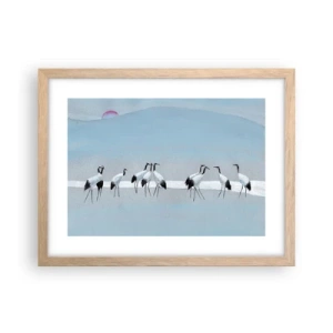 Plakat w ramie jasny dąb - Po gorącym dniu - 40x30 cm