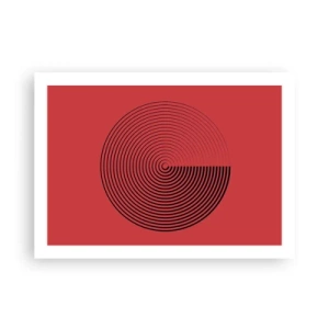 Plakat - Ruch kolisty - 70x50 cm